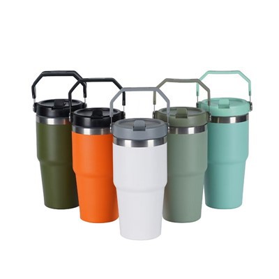 20oz izoliuotas puodelis su rankena